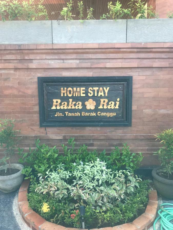 Raka & Rai Homestay Canggu Eksteriør bilde